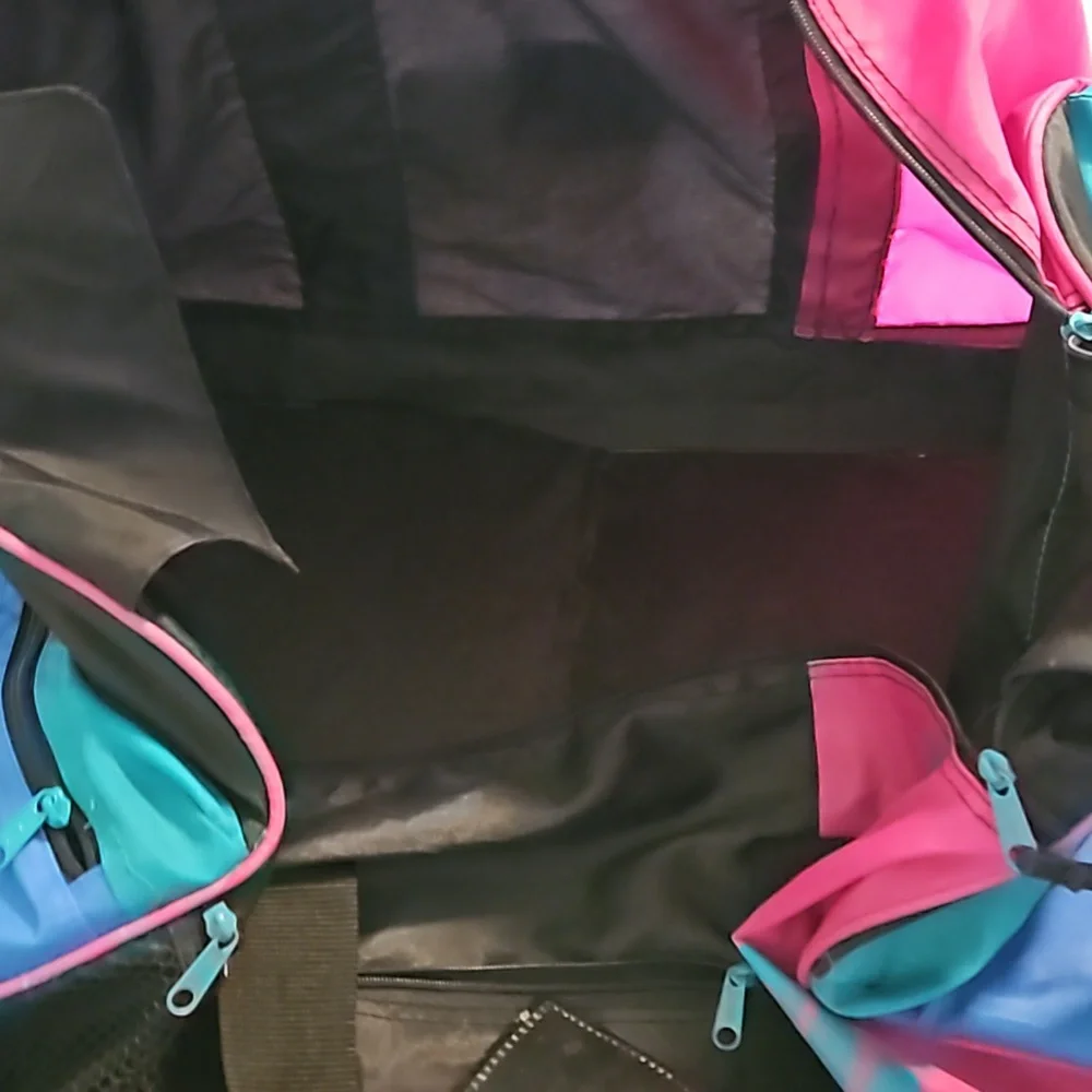 80s Locomotor Sport USA large gym bag duffle bag